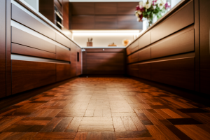 cuisine-parquet-bois-fleurs