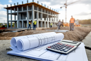 plans-calculatrice-chantier-inacheve