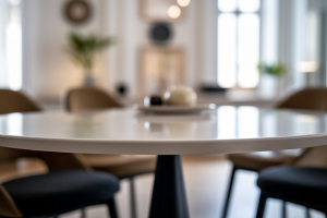 table-ceramique-surface-lisse-moderne