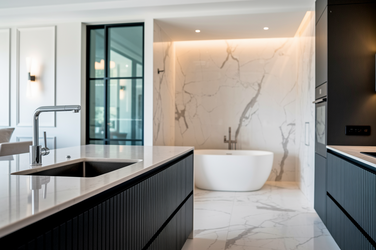 Cuisine et salle de bain : les deux pièces à privilégier absolument