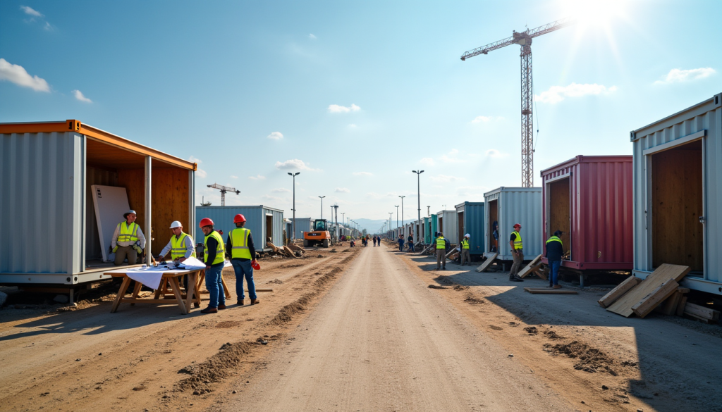 Comment bien choisir sa base vie en location selon la durée du chantier ?