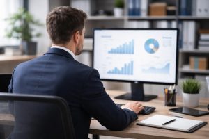 professionnel-bureau-ordinateur-graphiques